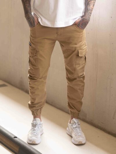 Παντελόνι cargo regular camel