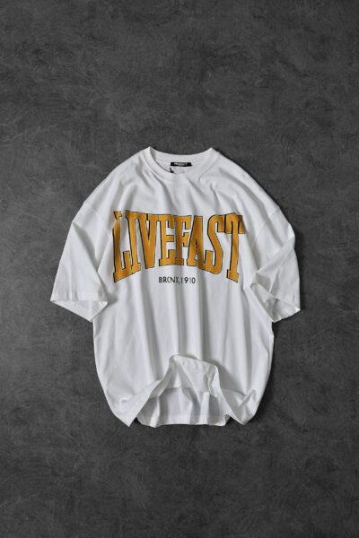 Oversized t-shirt λευκό