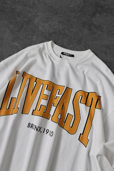 Alternative view of Oversized t-shirt λευκό