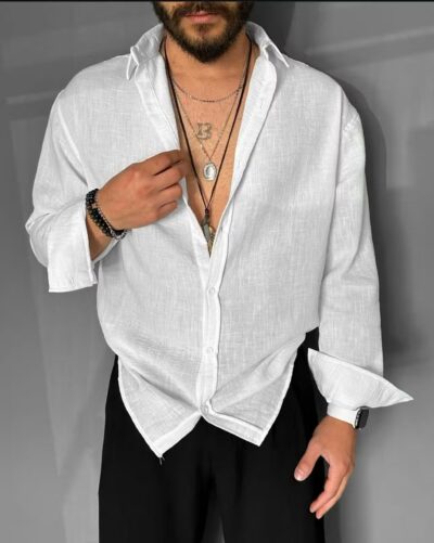 Πουκάμισο λευκό