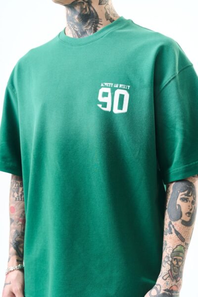 Alternative view of Oversized t-shirt πράσινο